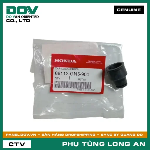 CHỤP CAO SU ỐC KHOÁ GƯƠNG HONDA SUPER DREAM — 88113GN5900