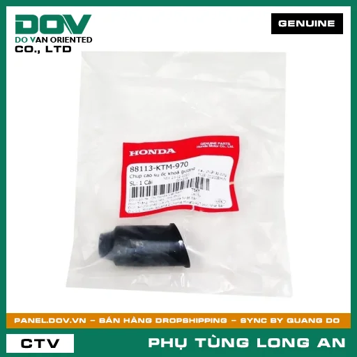 CHỤP CAO SU ỐC KHOÁ GƯƠNG HONDA FUTURE 125, FUTURE NEO — 88113KTM970