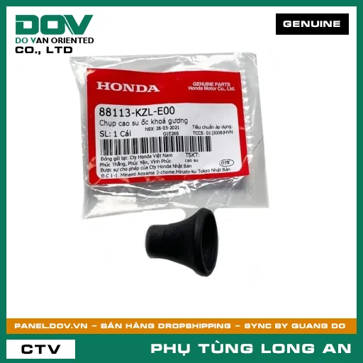 CHỤP CAO SU ỐC KHOÁ GƯƠNG HONDA SH MODE, VISION 110 — 88113KZLE00