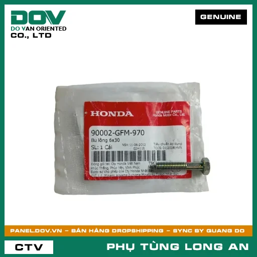 BU LÔNG 6X30 HONDA LEAD 110 — 90002GFM970