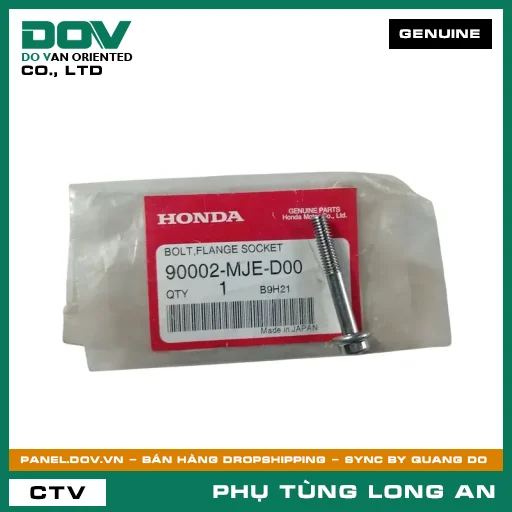 BU LÔNG 6X40 HONDA CB500F, CB500X, CBR500R, REBEL 500, SUPER CUB C125 — 90002MJED00