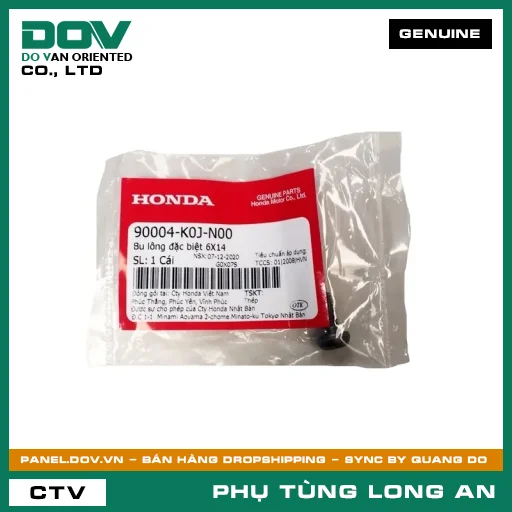 BU LÔNG ĐẶC BIỆT 6X14 HONDA ADV350, SH 350, VISION 110 — 90004K0JN00