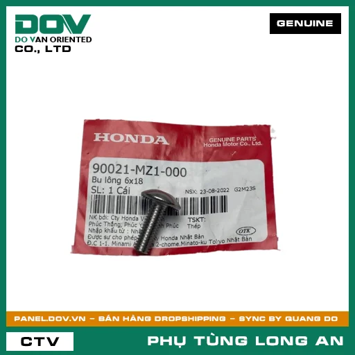 BU LÔNG 6X18 HONDA CB1000R, WINNER R, WINNER X — 90021MZ1000