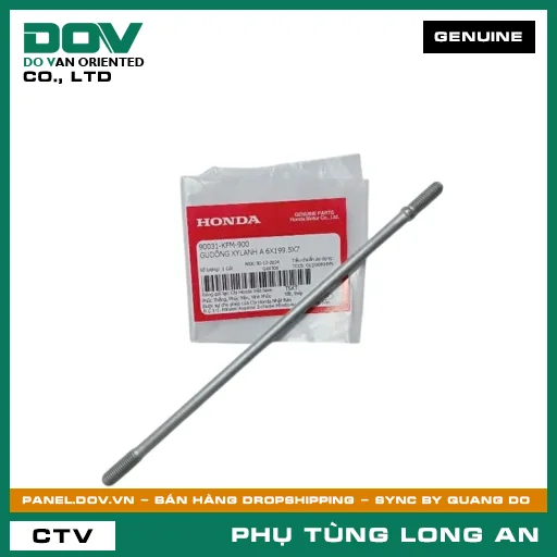 GUDÔNG XYLANH A 6X199.5X7 HONDA SUPER DREAM, WAVE 100, WAVE ALPHA — 90031KFM900
