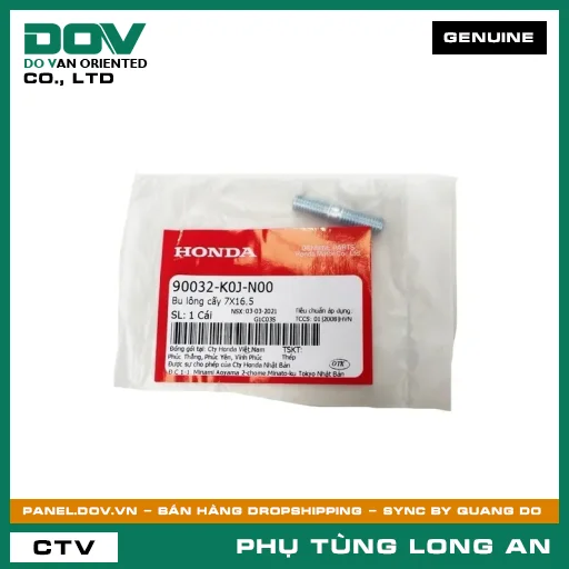 BU LÔNG CẤY 7X16.5 HONDA VISION 110 — 90032K0JN00