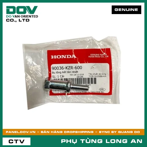BU LÔNG KÉT TẢN NHIỆT HONDA AIR BLADE 125, AIR BLADE 125/150, LEAD 125, PCX, PCX 125, PCX 125/150, SH 125/150, SH MODE — 90036KZR600