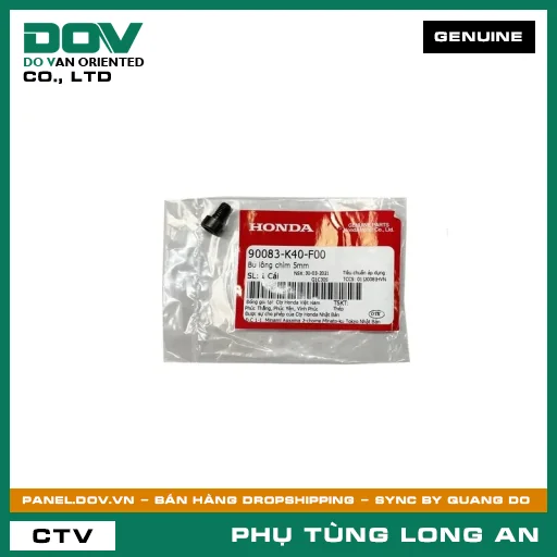 BU LÔNG CHÌM 5MM HONDA AIR BLADE 125/160, LEAD 125, PCX 160, SH 125/150, SH 125/160, SH MODE, VARIO 160 — 90083K40F00