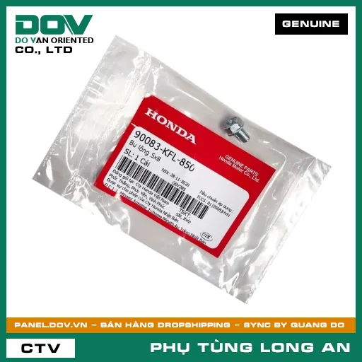 BU LÔNG 5X8 HONDA BLADE 110, DREAM 110, FUTURE 125, FUTURE NEO, LEAD 125, SUPER CUB C125, SUPER DREAM, VISION 110, WAVE 100, WAVE ALPHA, WAVE ALPHA 110, WAVE RSX 110 — 90083KFL850