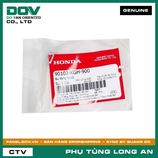 BU LÔNG 6X10 HONDA BLADE 110, FUTURE 125, FUTURE NEO, WAVE ALPHA, WAVE RSX 110 — 90102KGH900