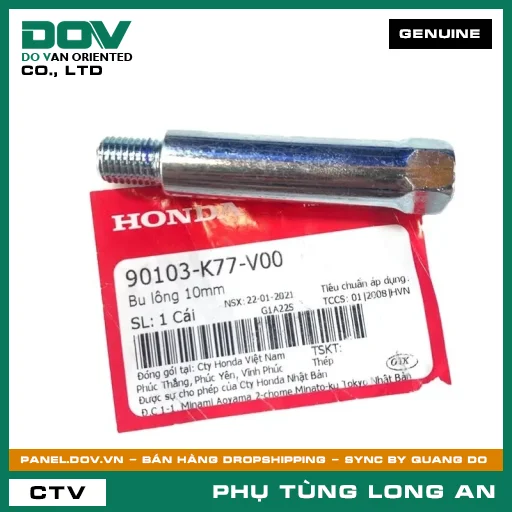 BU LÔNG 10MM HONDA SH 125/150 — 90103K77V00
