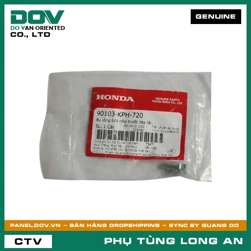BU LÔNG BẮT NẮP TRƯỚC TAY LÁI HONDA FUTURE NEO, WAVE 100, WAVE ALPHA, WAVE RSX 110 — 90103KPH720