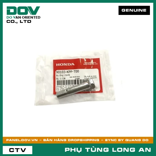 BU LÔNG 10X46 HONDA WINNER 150, WINNER R, WINNER X — 90103KPPT00
