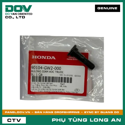 BULONG GIAM XOC TRUOC HONDA  — 90104GW2000