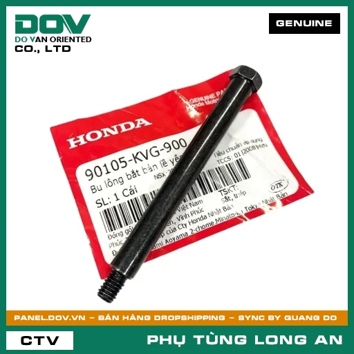 BU LÔNG BẮT BẢN LỀ YÊN HONDA AIR BLADE 110, AIR BLADE 125 — 90105KVG900