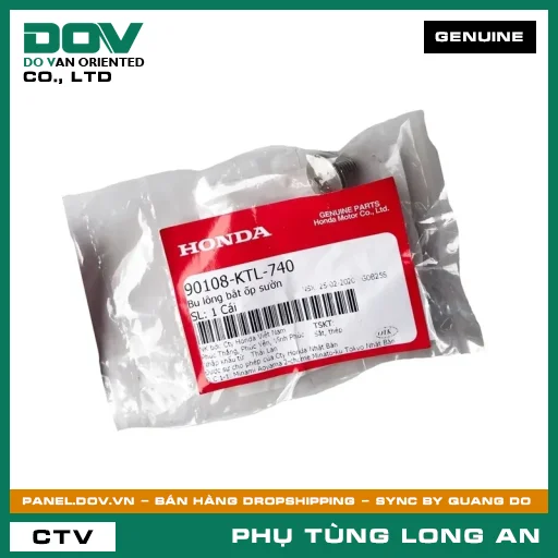 BU LÔNG BẮT ỐP SƯỜN HONDA WAVE ALPHA — 90108KTL740