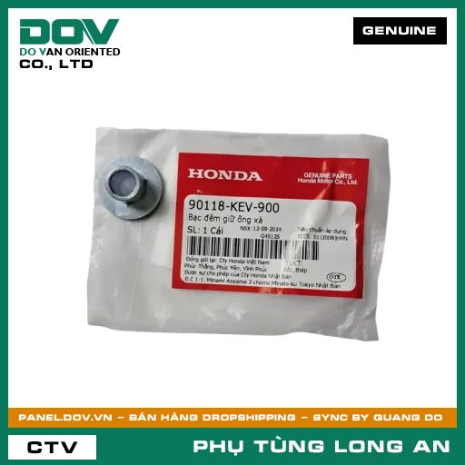 BẠC ĐỆM GIỮ ỐNG XẢ HONDA WAVE ALPHA — 90118KEV900