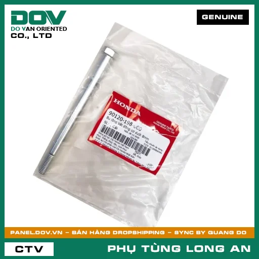 BU LÔNG BẮT ĐỘNG CƠ DƯỚI 8MM HONDA SUPER DREAM — 90120198000