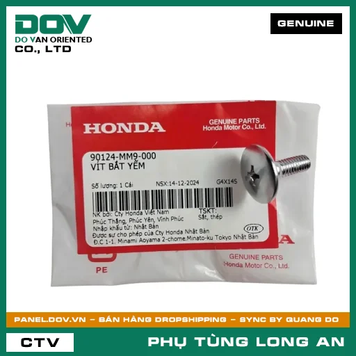 VÍT BẮT YẾM HONDA — 90124MM9000