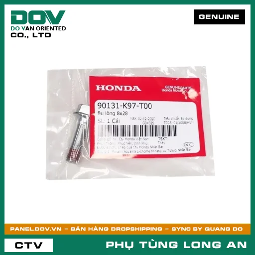 BU LÔNG 8X28 HONDA PCX, PCX 125/150, SH MODE — 90131K97T00