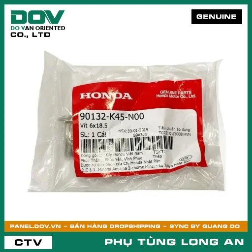VÍT 6X18.5 HONDA WINNER 150, WINNER R, WINNER X — 90132K45N00