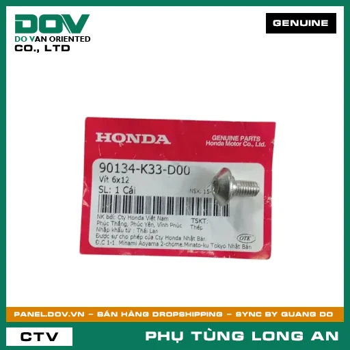 VÍT 6X12 HONDA CB300R — 90134K33D00