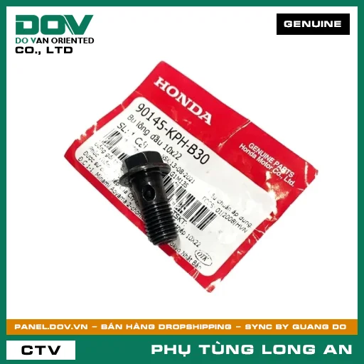 BU LÔNG NHỚT 10X22 HONDA ADV350, AIR BLADE 110, AIR BLADE 125, AIR BLADE 125/150, AIR BLADE 125/160, BLADE 110, CB150R, CLICK 110, FUTURE 125, FUTURE NEO, LEAD 110, LEAD 125, MSX 125, PCX, PCX 125, PCX 125/150, PCX 160, SH 125/150, SH 125/160, SH MODE, VARIO 160, VISION 110, WAVE ALPHA, WAVE RSX 110 — 90145KPHB30