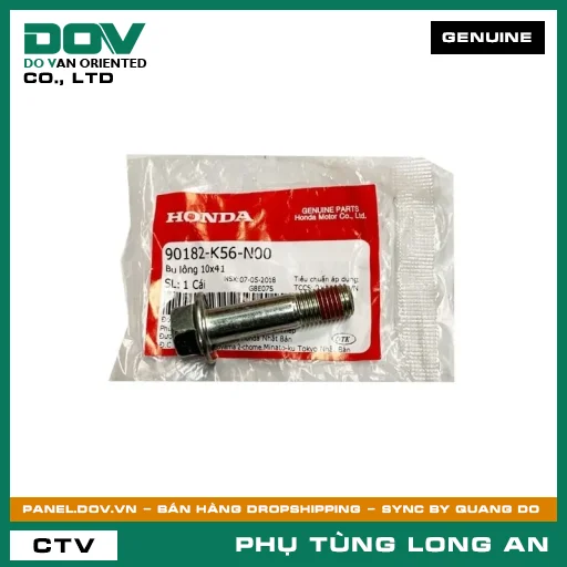 BU LÔNG 10X41 HONDA WINNER 150, WINNER R, WINNER X — 90182K56N00