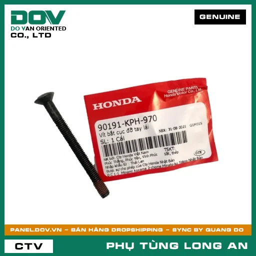 VÍT BẮT CỤC ĐỠ TAY LÁI HONDA CB300R — 90191KPH970