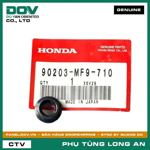 ĐAI ỐC CHÂN CHỐNG BÊN HONDA CB1000R, CB250 NIGHTHAWK, CB650R, CBR650R, REBEL 1100 — 90203MF9710
