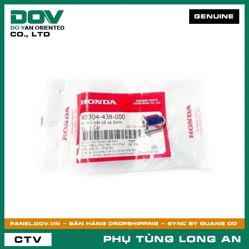 ĐAI ỐC BẮT CỔ XẢ 6MM HONDA CB250 NIGHTHAWK — 90304438000