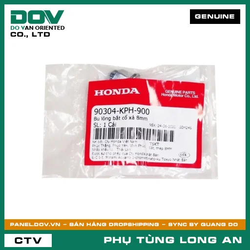 ĐAI ỐC LỤC GIÁC CÓ MŨ 8MM HONDA FUTURE NEO — 90304KPH900