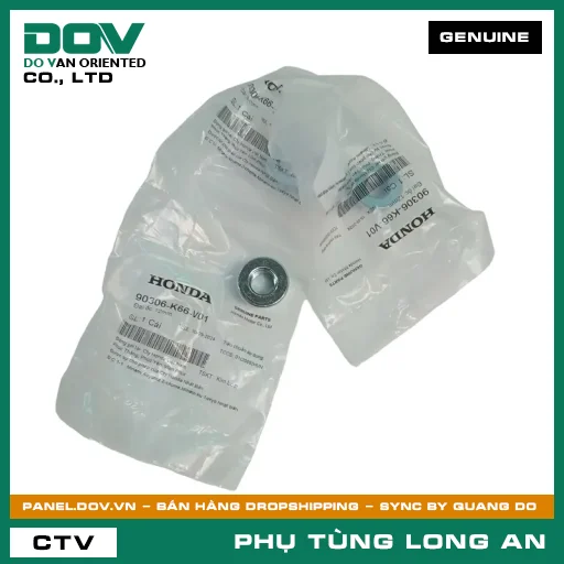 ĐAI ỐC 12MM HONDA AIR BLADE 125/150, AIR BLADE 125/160, BLADE 110, FUTURE 125, LEAD 125, SH MODE, VISION 110, WAVE ALPHA 110, WAVE RSX 110 — 90306K66V01