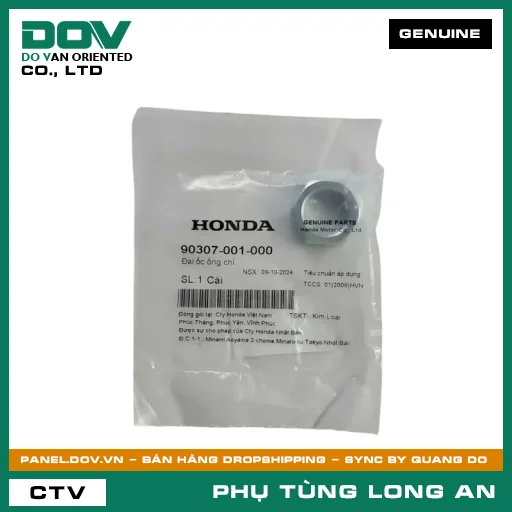 ĐAI ỐC ỐNG CHỈ HONDA SUPER DREAM — 90307001000