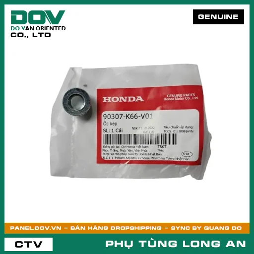 ỐC KẸP HONDA AIR BLADE 125/150, AIR BLADE 125/160, LEAD 125, SH 125/150, SH 125/160, SH 350, SH MODE, VARIO 160, VISION 110 — 90307K66V01