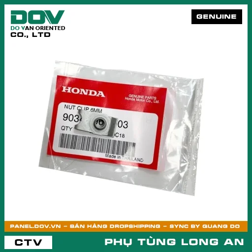 ĐAI ỐC KẸP 6MM HONDA WAVE ALPHA — 90344964003