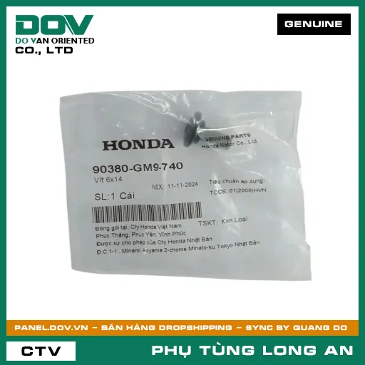 VÍT 6X14 HONDA WAVE ALPHA — 90380GM9740