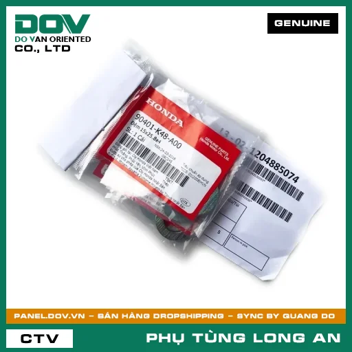 ĐỆM 15X25.8X4 HONDA PCX, PCX 125/150, PCX 160, SH 125/150, SH 125/160 — 90401K48A00