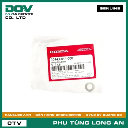 VÒNG ĐỆM 8MM HONDA FUTURE 125, FUTURE NEO, SUPER CUB C125, SUPER DREAM — 90443844000