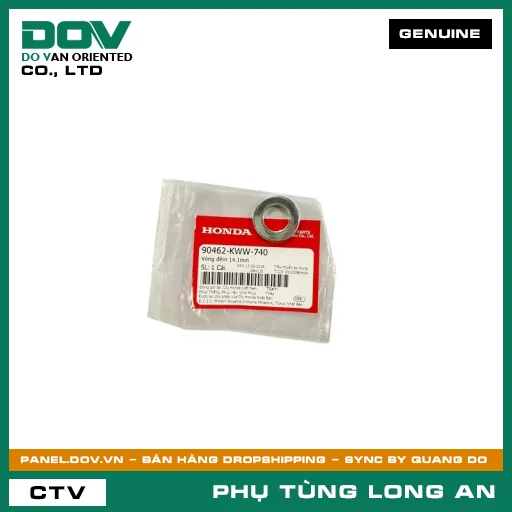 VÒNG ĐỆM 14.1MM HONDA BLADE 110, CB150R, CBR150R, DREAM 110, WAVE ALPHA 110, WAVE RSX 110, WINNER 150, WINNER X — 90462KWW740