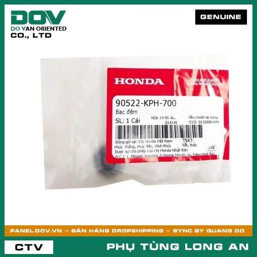 BẠC ĐỆM HONDA FUTURE NEO, WINNER 150, WINNER R, WINNER X — 90522KPH700