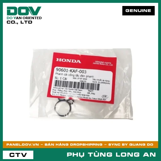 PHANH CÀI CÔNG TẮC ĐÈN PHANH HONDA BLADE 110, CB1000R, CB150R, CB300R, CB500F, CB500X, CBR150R, CBR500R, DREAM 110, FUTURE 125, FUTURE NEO, GOLDWING, MSX 125, NX500, SUPER CUB C125, WAVE 100, WAVE ALPHA 110, WAVE RSX 110, WINNER 150, WINNER R, WINNER X — 90601KAF003