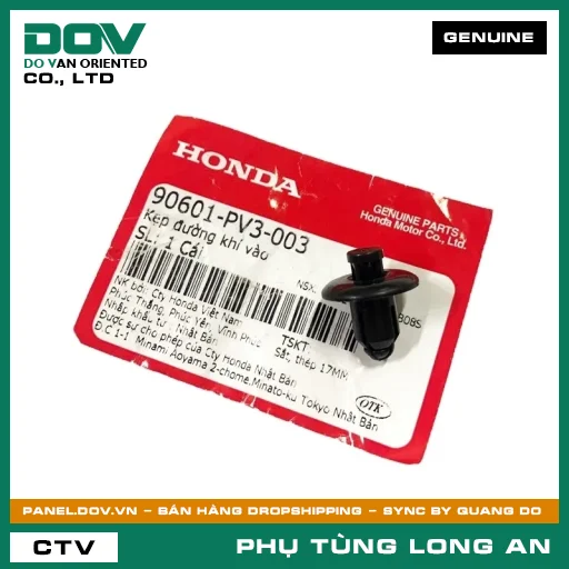KẸP ĐƯỜNG KHÍ VÀO HONDA ADV350, CB150R, CBR150R, LEAD 125, PCX, SH 125/150, SH MODE, SUPER CUB C125, VISION 110, WINNER X — 90601PV3003
