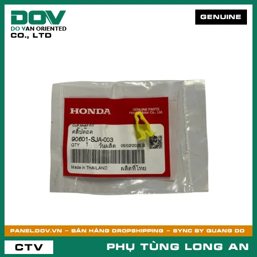 KẸP NẮP SAU TAY LÁI HONDA AIR BLADE 125, BLADE 110, LEAD 125, MSX 125, PCX, PCX 125, SH 125/150, SH MODE, VISION 110, WAVE RSX 110 — 90601SJA003