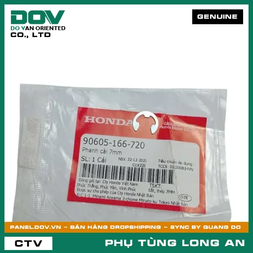 PHANH CÀI 7MM HONDA ADV350, AIR BLADE 110, AIR BLADE 125, AIR BLADE 125/150, AIR BLADE 125/160, BLADE 110, CLICK 110, DREAM 110, FUTURE 125, FUTURE NEO, LEAD 110, LEAD 125, PCX, PCX 125, PCX 125/150, PCX 160, SH 125/150, SH 125/160, SH 350, SH MODE, SUPER CUB C125, SUPER DREAM, VARIO 160, VISION 110, WAVE 100, WAVE ALPHA, WAVE ALPHA 110, WAVE RSX 110 — 90605166720