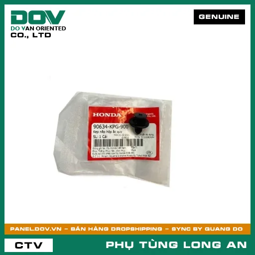 KẸP NẮP HỘP ẮC QUY HONDA FUTURE 125, PCX, WAVE 100, WAVE ALPHA, WAVE RSX 110 — 90634KPG900