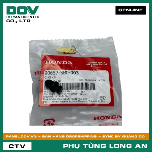 CHỐT CÀI HONDA CB250 NIGHTHAWK, GOLDWING, SH MODE — 90657SB0003
