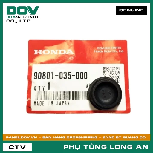 NẮP CAO SU HEO SỐ 19MM HONDA  — 90801035000