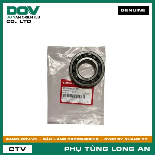 VÒNG BI 6207 HONDA AIR BLADE 110, CLICK 110 — 91002KCW851