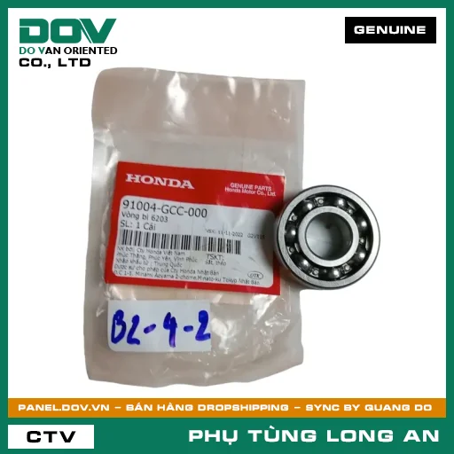 VÒNG BI 6203 HONDA  — 91004GCC000