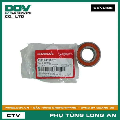 VÒNG BI 60/22UU HONDA LEAD 125, VISION 110 — 91009K50T01